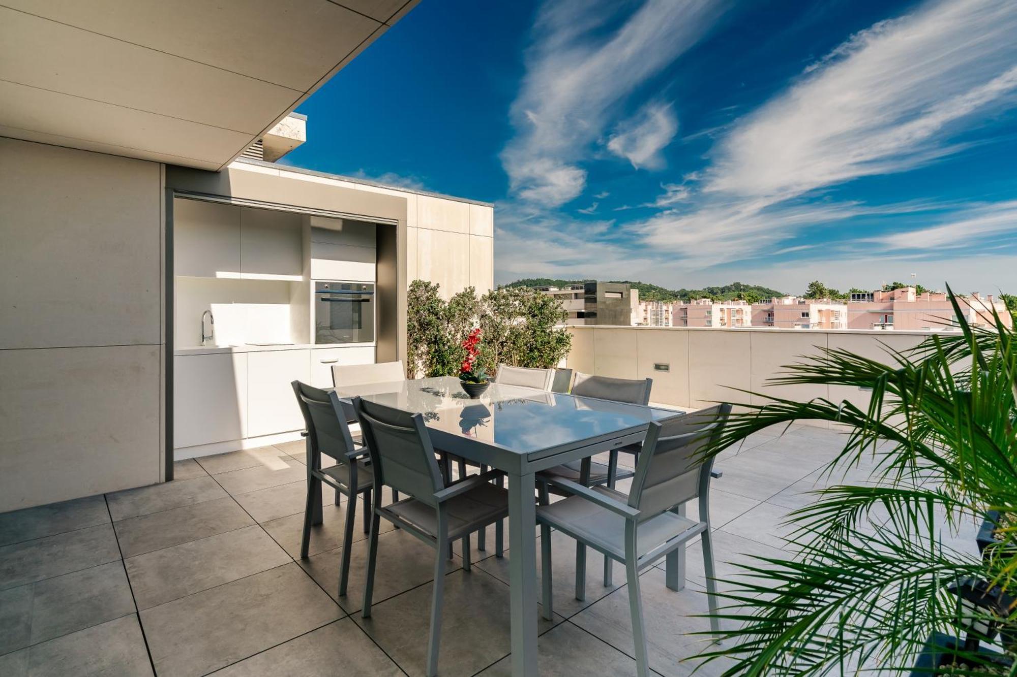 River Town View - Luxury Apartment With Jacuzzi On Terrace Viana do Castelo Buitenkant foto